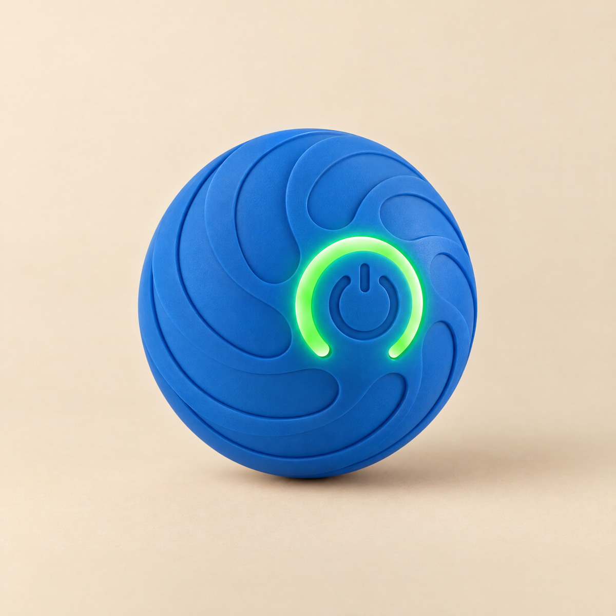 Balle électrique pour chat, modèle Tourbillon, bleu
